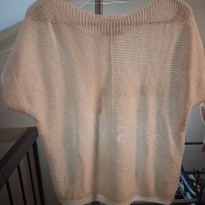 Cable & Gauge Cream Knit Sweater